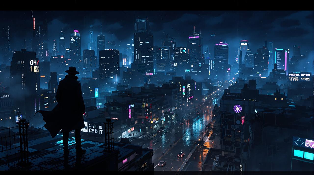 漫剧大师 - 《暗夜追踪者》悬疑新作上线
